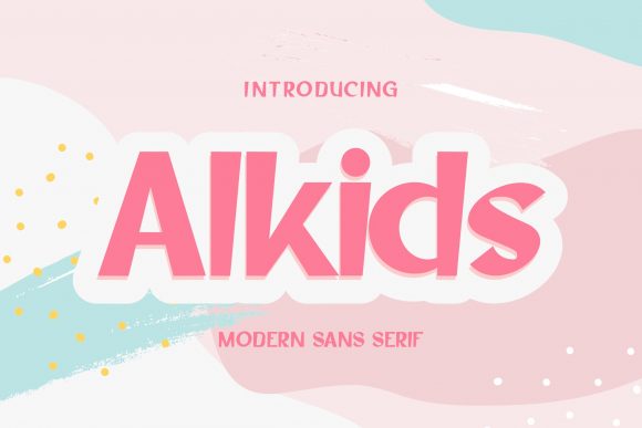 Alkids: The Chunky, Cheerful Font That Brings Designs to Life