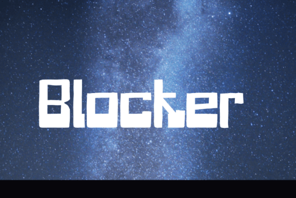 Blocker: The Display Font That Brings Personality to Every Project