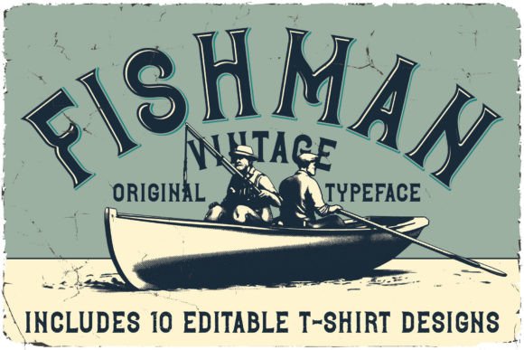 Fishman: A Vintage Typeface with Authentic Character