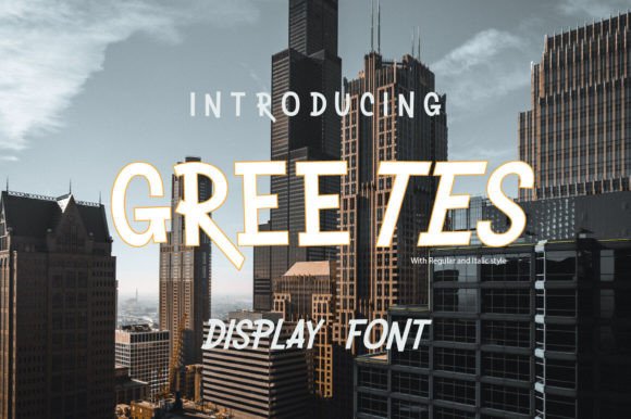 Greetes: The Modern Display Font That Whispers of Magic