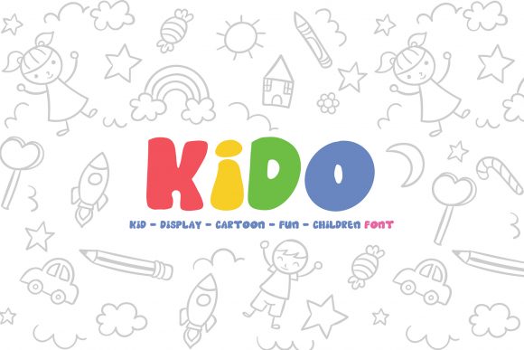 Kido: A Font That Brings Joy to Children's Designs