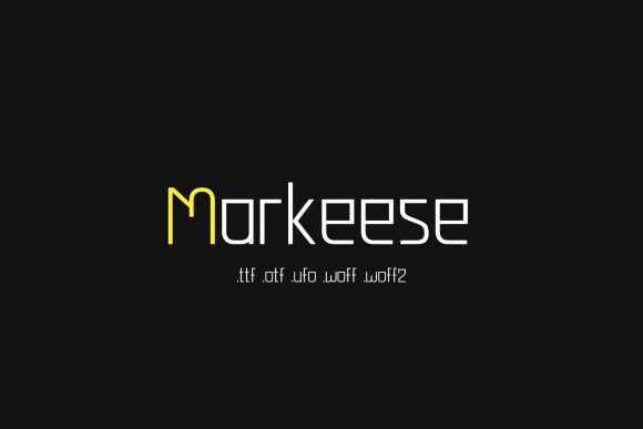 Markeese: A Display Font That Balances Sharp Style and Creative Utility