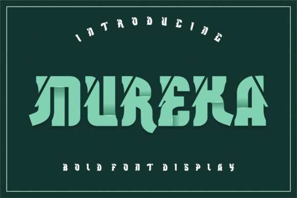 Mureka: The Modern Display Font That Commands Attention
