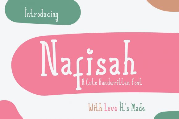 Nafisah: A Friendly Typeface That Feels Like a Warm Hug