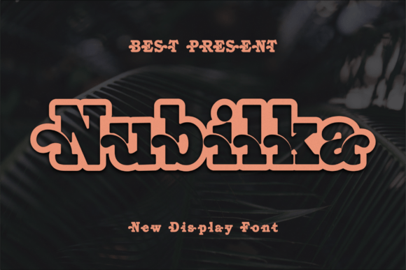 Nubilka: A Modern Typeface for Bold Visual Statements