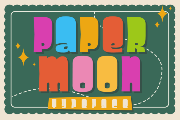 Paper Moon: Injecting Playful Energy into Modern Typography