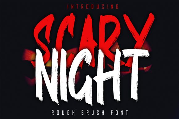 Scary Night: The Font That Brings Bold Urban Edge