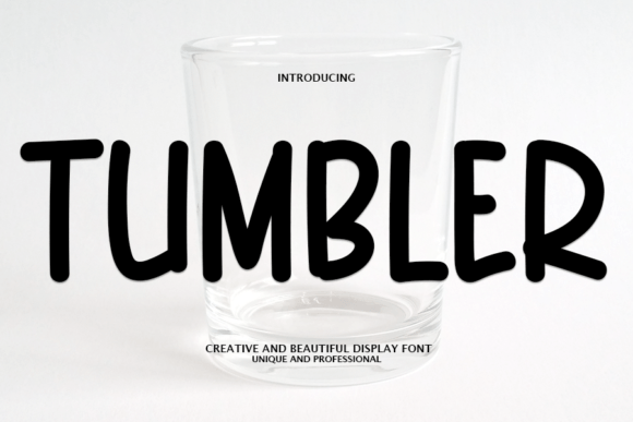 Tumbler: The Modern Display Font for Every Creative Project