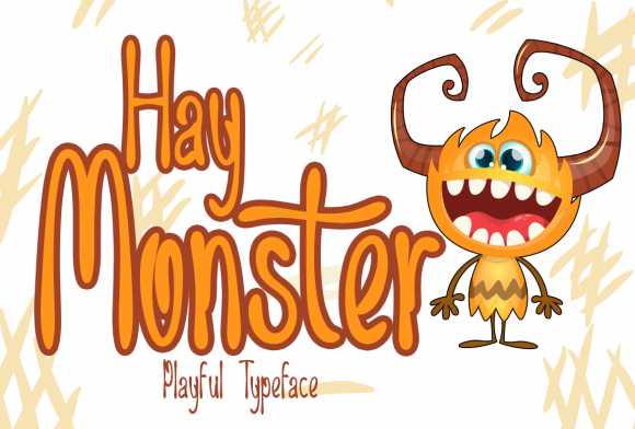 Unleash Playful Energy with the Hay Monster Typeface