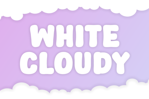 White Cloudy: A Typeface That Balances Strength and Softness